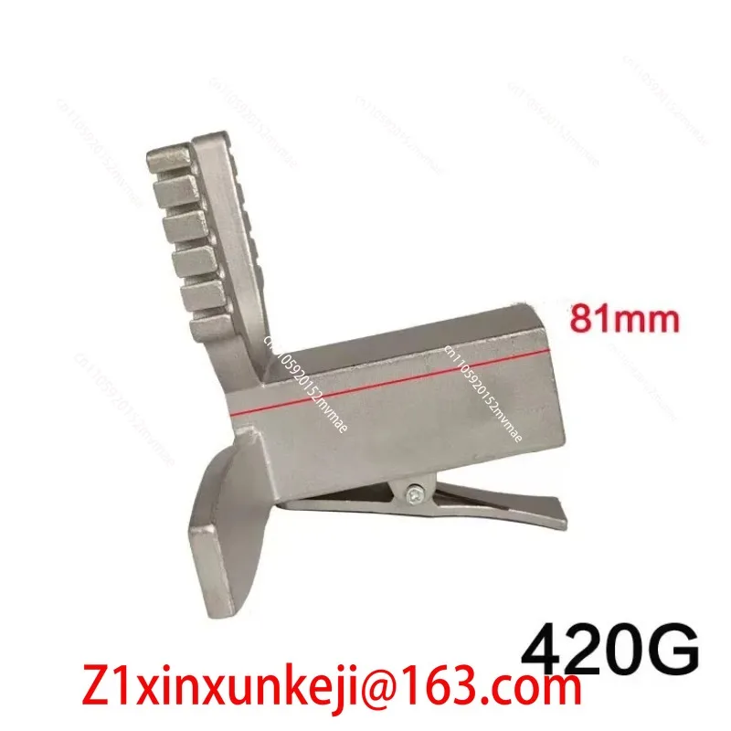 10 Strand Rubber Band Footrest Stainless Steel Sliding Bow Head Square Tube Accessory