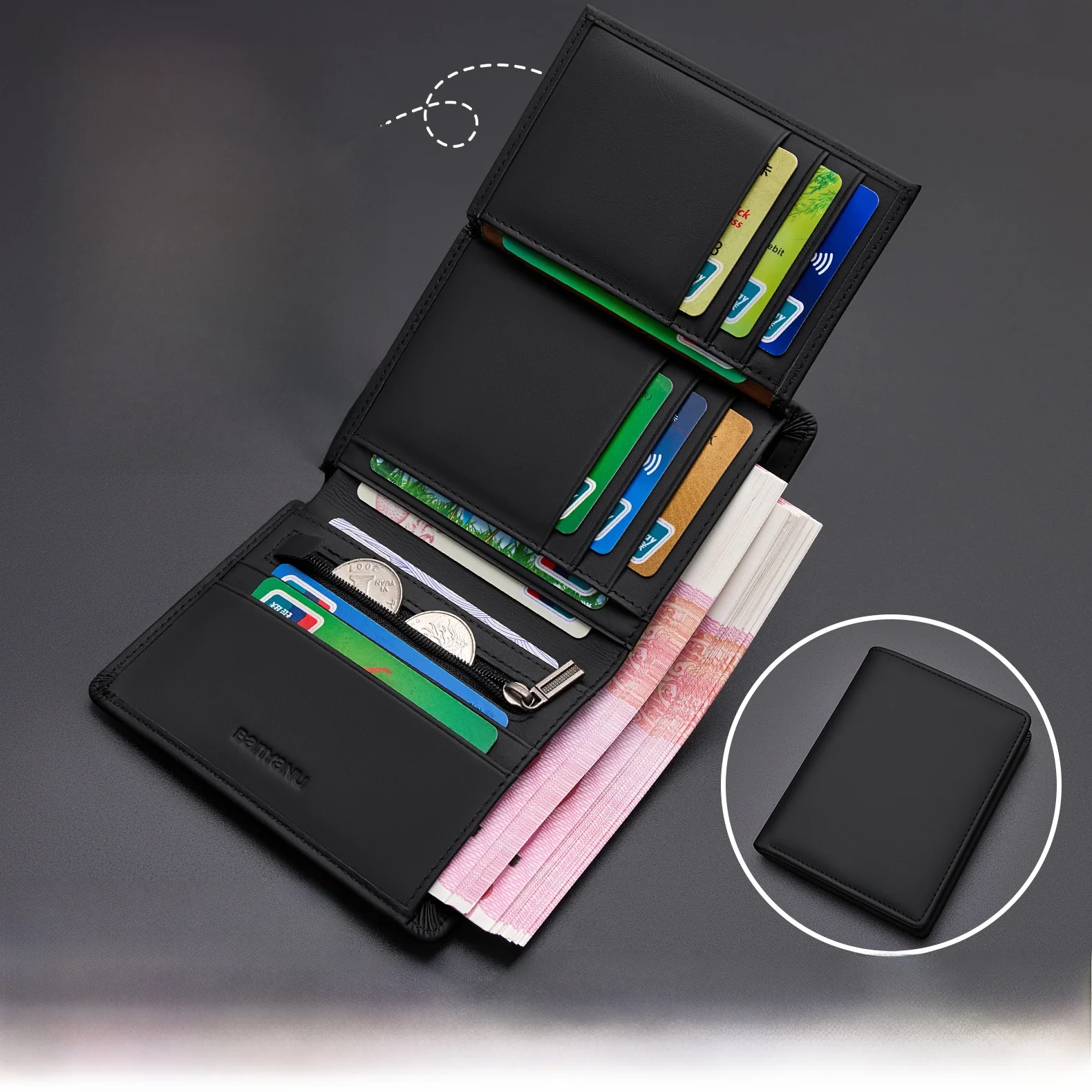 portafoglio-da-uomo-in-pelle-di-mucca-di-prima-qualita-stile-corto-con-cerniera-porta-carte-interno-porta-patente-di-guida-tre-modelli-disponibili