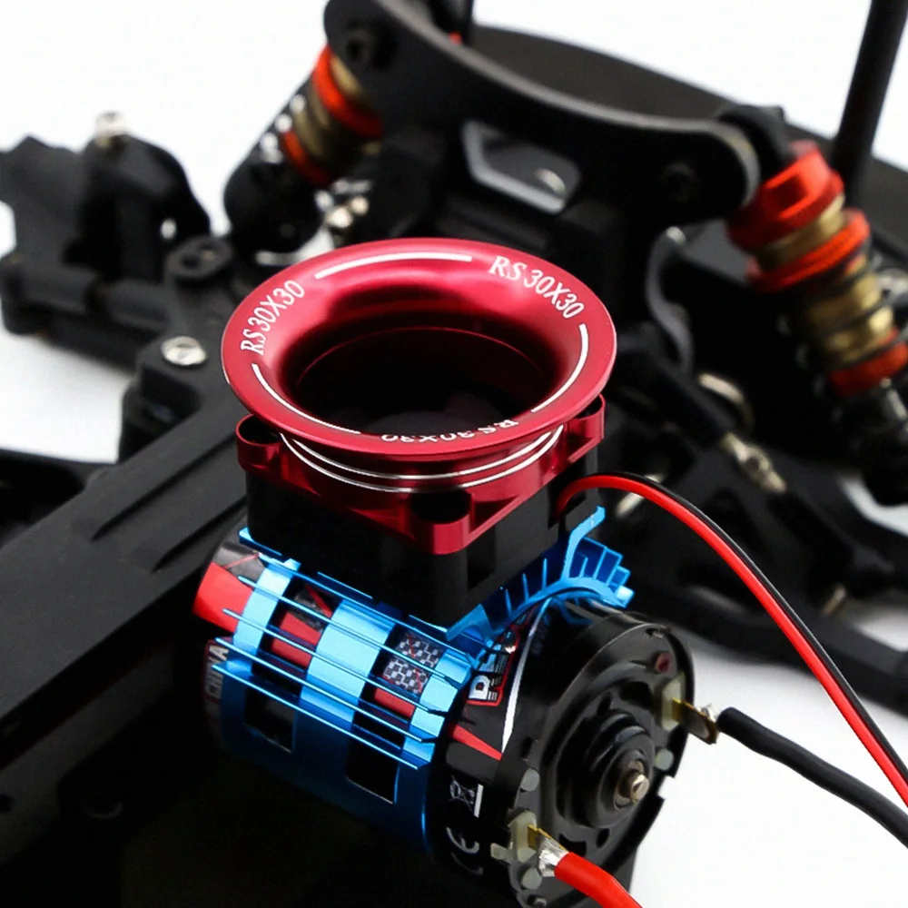 Крышка радиатора двигателя BAAA + охлаждающий вентилятор для WLtoys A959-B 144001 124019   Радиоуправляемый автомобиль HSP 1/8 1/10 540 550 3650, размер радиатора двигателя