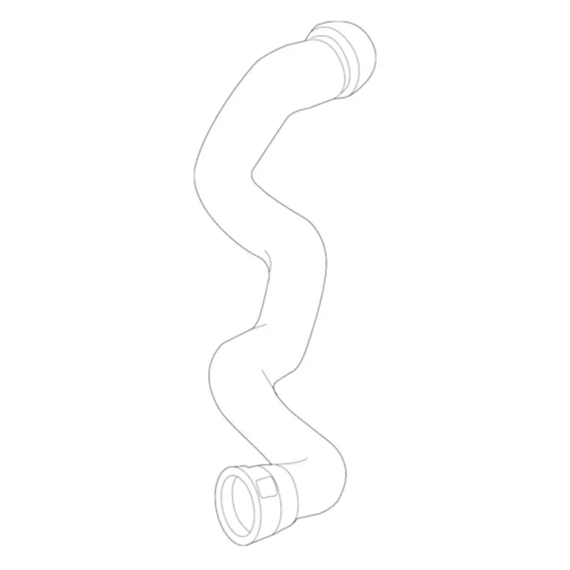 Auto Upper Left Coolant Hose Coolant Hose A1665000475 1665000475 For Benz GL-CLASS (X166) GLE (W166) GLS (X166) M-CLASS (W166)
