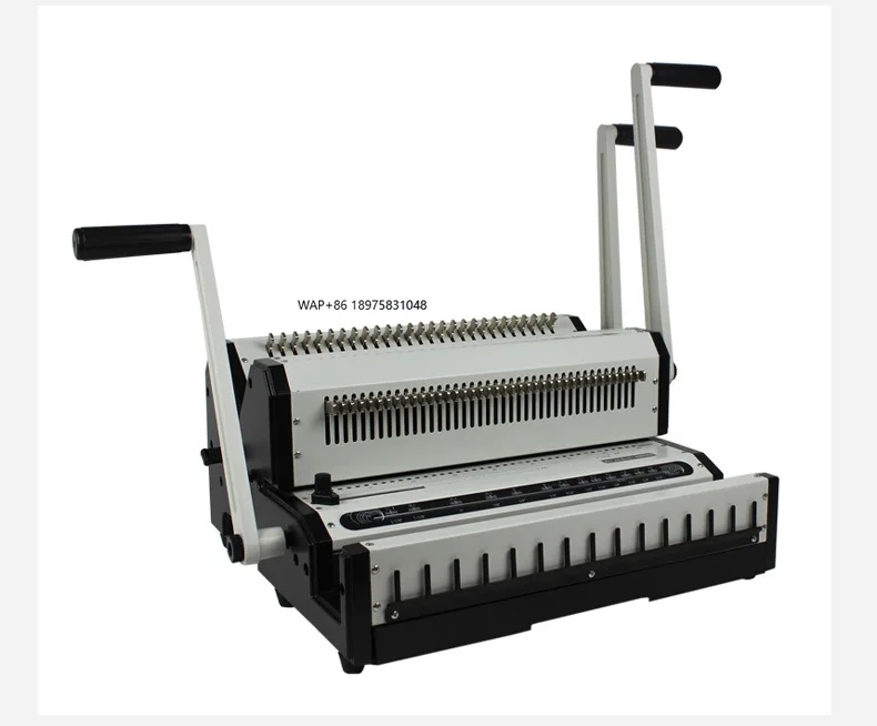 CW2500  High-quality Multi-functional Multi-purpose Integrated Combing and Binding Machine, Manual Thread Binding Machine