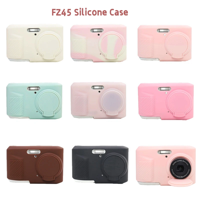 Silicone Armor Skin Camera Case Body Cover Protector for KODAK PIXPRO FZ55 FZ45 Digital Camera