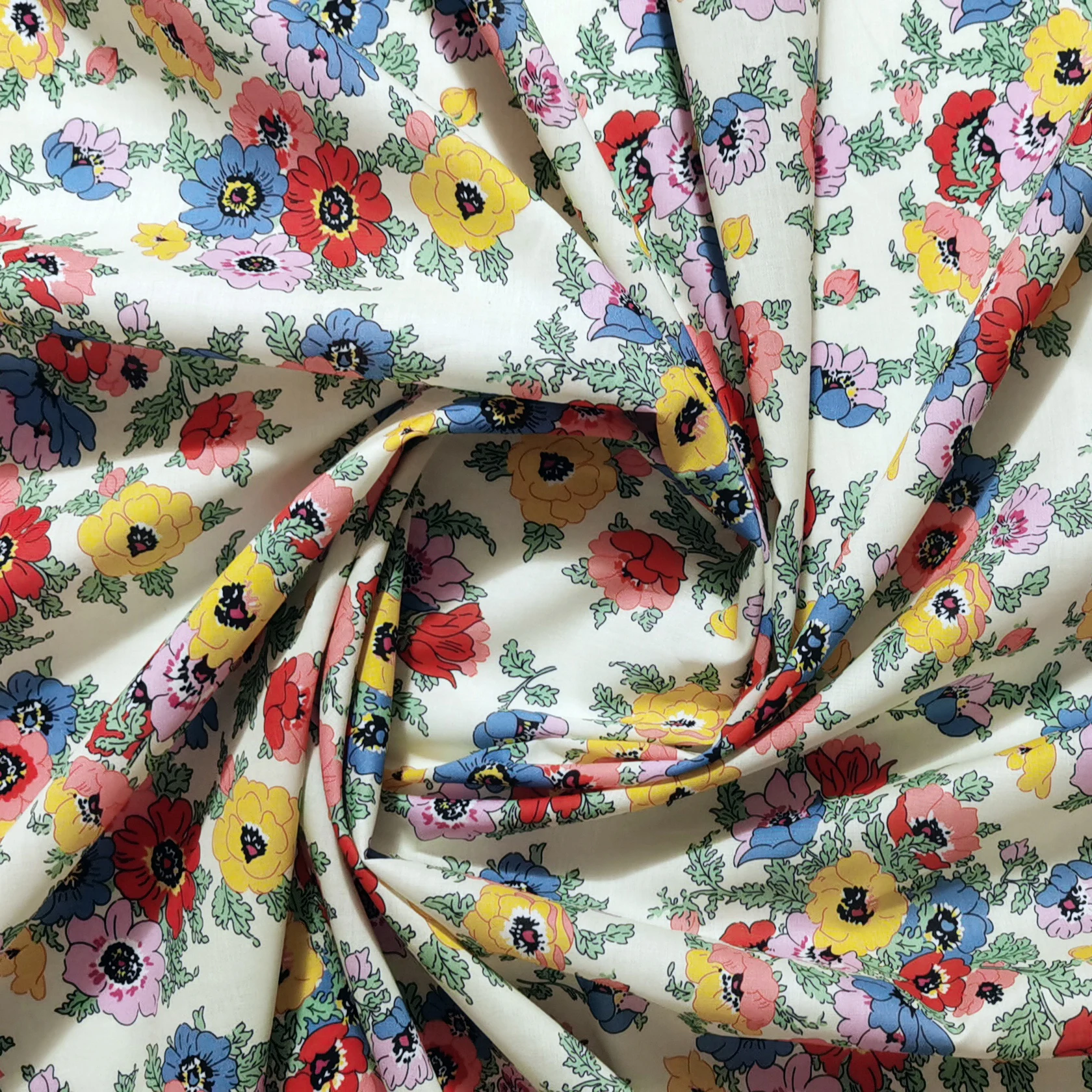Tela de algodón peinado con es - Summer Clothing Material reseña y precio