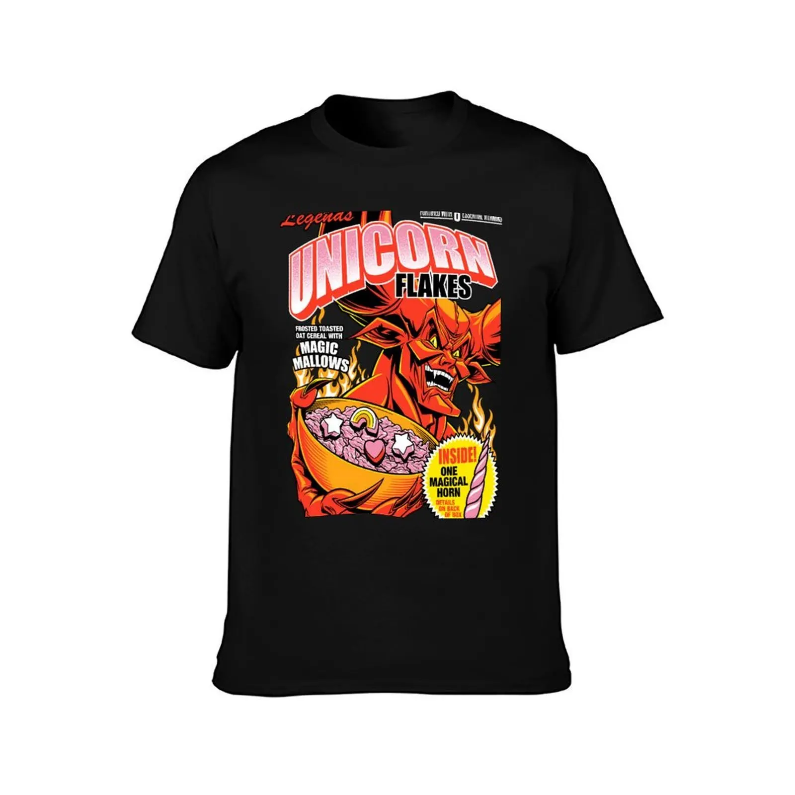 UNICORN FLAKES! T-Shirt Fitness Quick Dry Short Sleeve Top