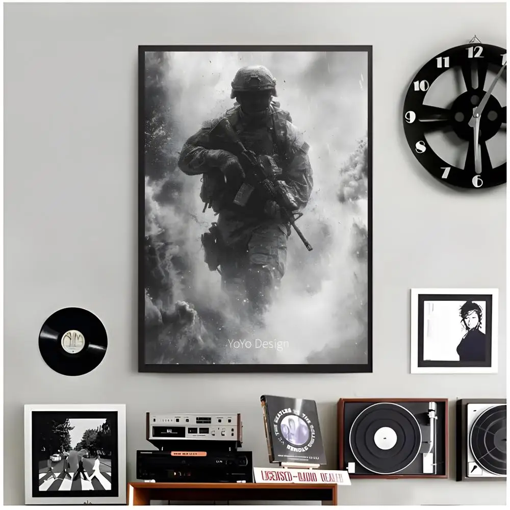shooting tactical game A-Arena Breakout Poster Modern Wall Art Home Decor Living Room Decorative Print Unframed