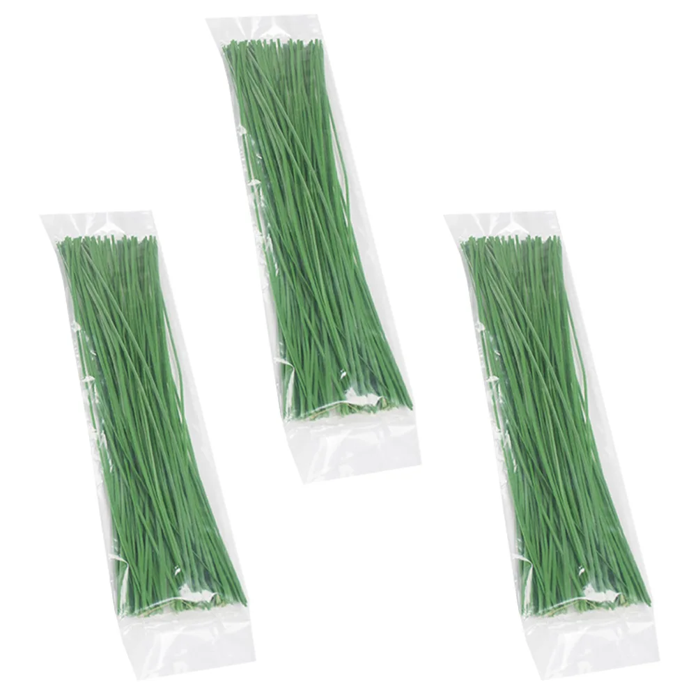 

300 Pcs Plant Ties Cable Tie Gardening Green Plastic Wire Wrapping Vines Support Stems Garden Greenhouse Accessories