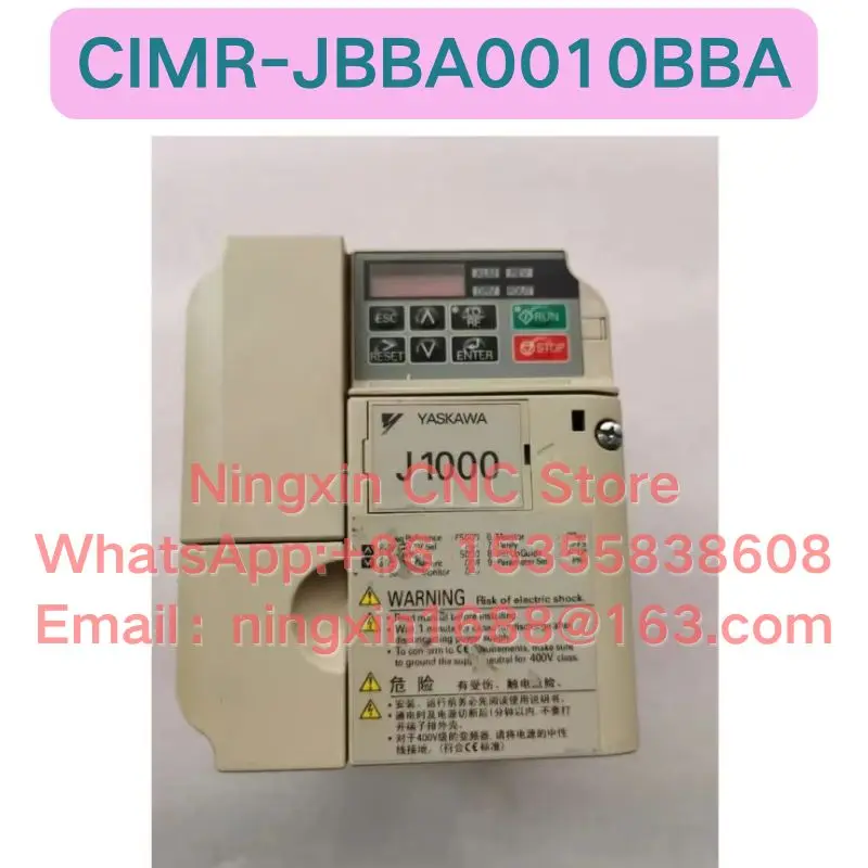 

Second-hand CIMR-JBBA0010BBA Inverter Tested OK