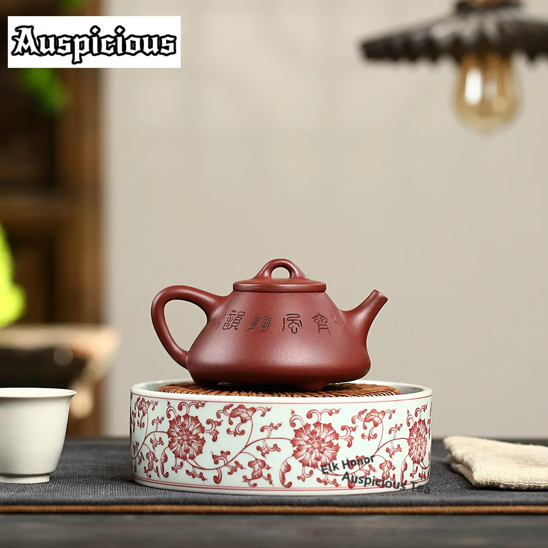 

200 мл винтажные фиолетовые глиняные чайники Исин ручной работы Ziye, каменный совок, горшок из необработанной руды, Dicaoqing, грязевой чайник, чайный сервиз Zisha, украшение