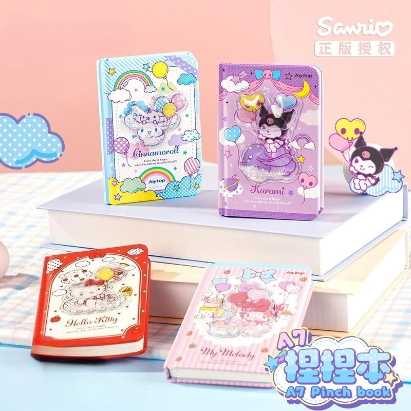 

Sanrio Hello Kitty Daydreamer A7 Squishy Notebook Kuromi Shape High - value Cute Lined Notebook