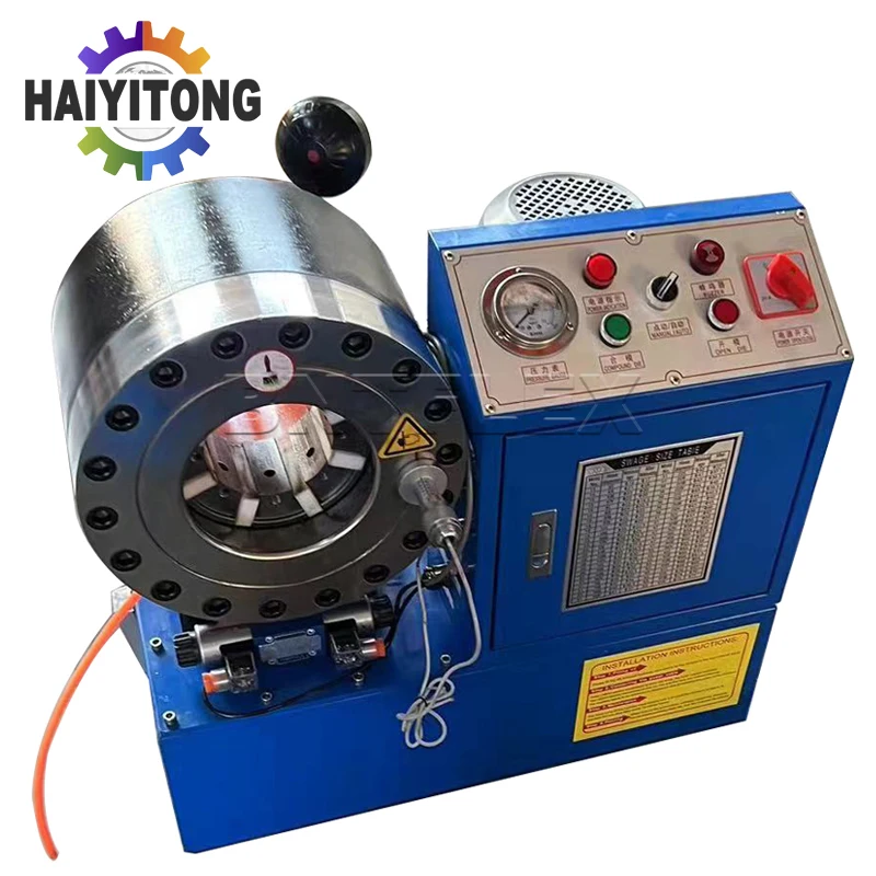 Factory sales high pressure hose Crimping Machine For Hydraulic Hose BNT68 steel pipe presses