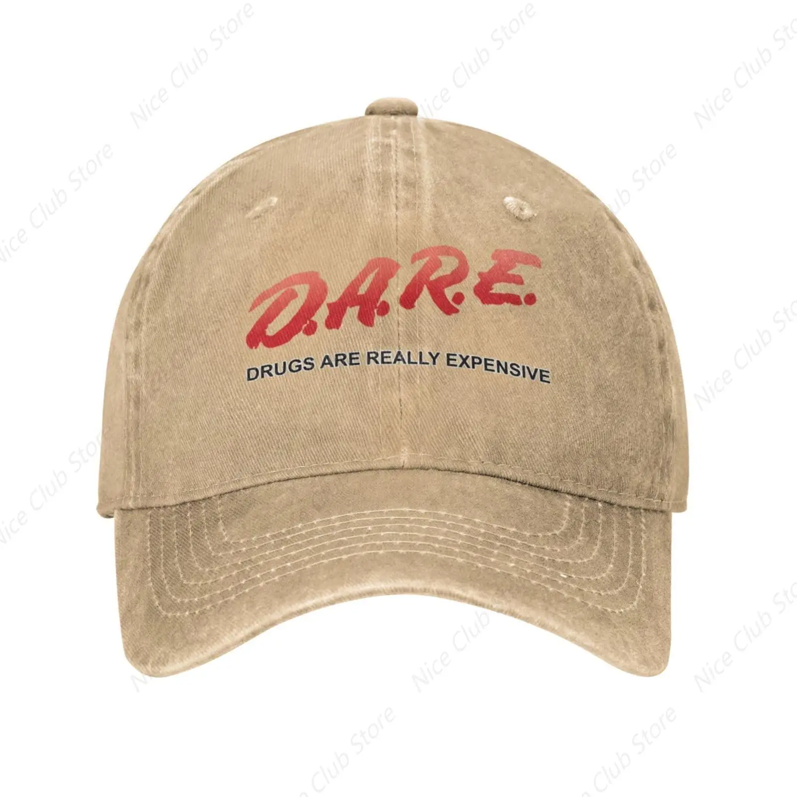 

Original Low Profile Baseball Cap D.A.R.E. Drugs are Really Expensive Hat Men Women Dad Hat Adjustable