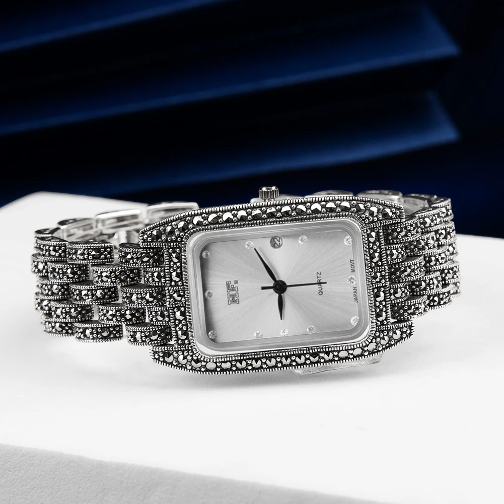 Reloj de Pulsera Rectangular d - Luxury Watch Thailand reseña y precio