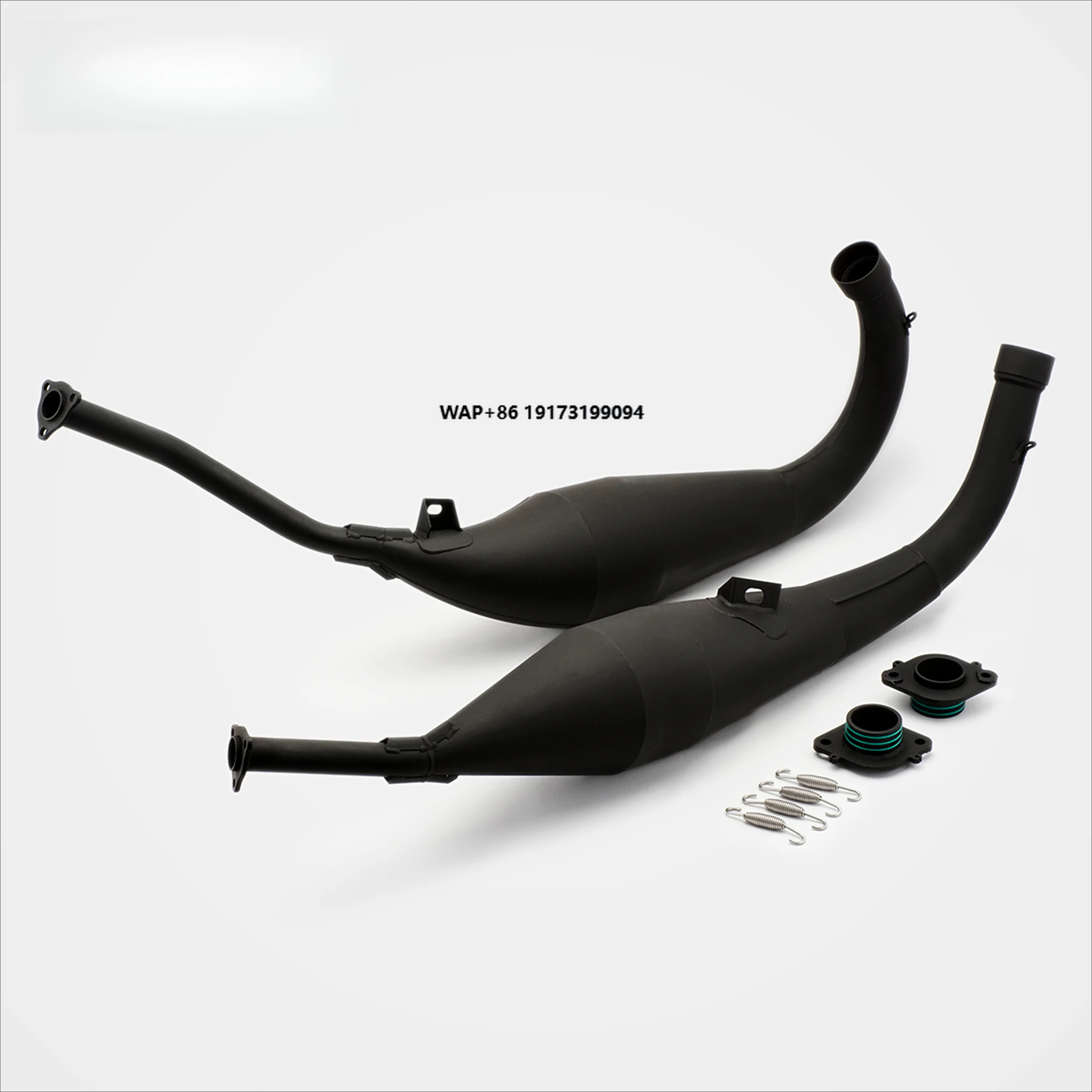 

NSR 250 Fit 1991-1996 Vintage Race Twin-Outlet глушитель без шнуровки 2-тактный полный гоночный выхлоп OEM nsr250 mc28