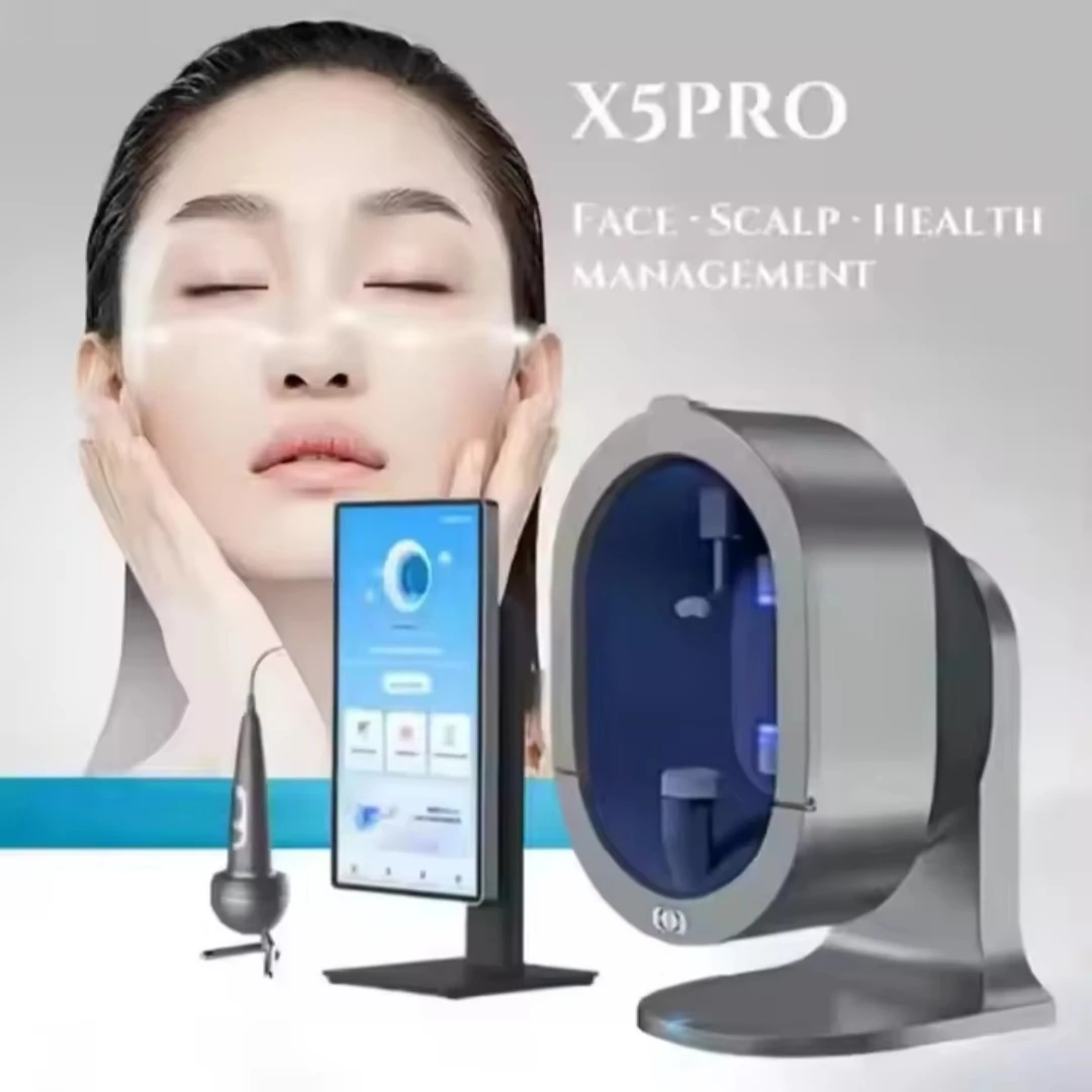 Professional 3D Facial S5 Camera Scanner Digital Skin And Hair Analyzer UV Measuring Machine for Beauty And Health