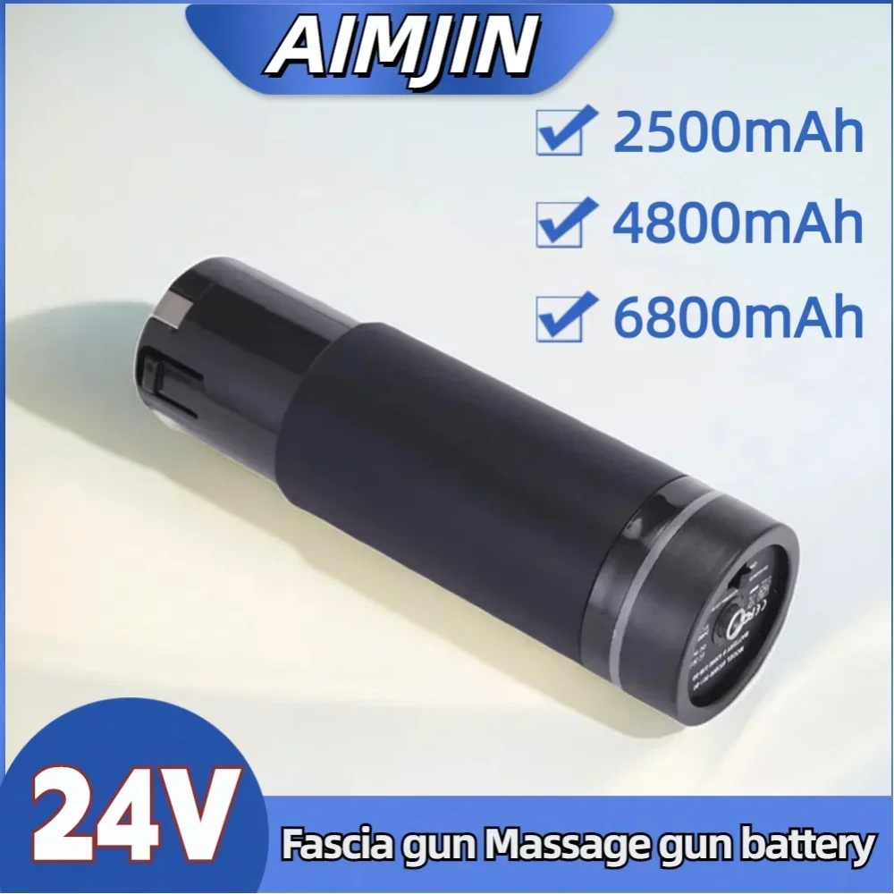 

24V 2500/4800/6800mAh Rechargeable Battery For Replacement Massage Gun Fascia