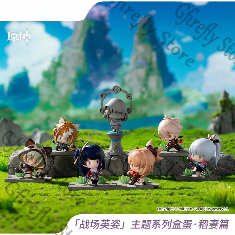 

Genshin Impact Raiden Shogun Sayu Kaedehara Kazuha Fashion Figurine Mascot Garage Kits Ornaments Kawaii Gift Manga Merchandise