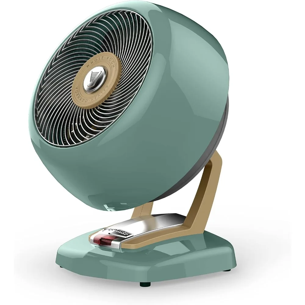 VHEAT Vintage Metal Heater, Green, Whole Room