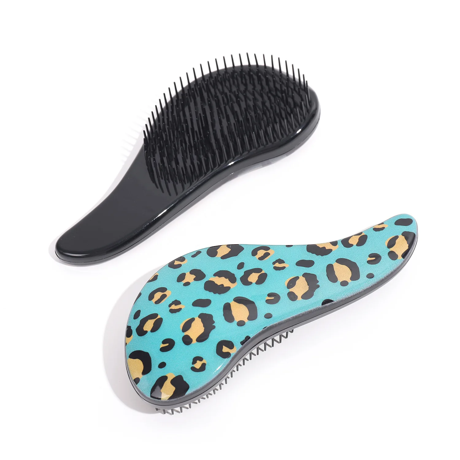 Leopard Hair Comb Anti-static Massage Hair Brush Women Tangle Detangle Massage Hairbrush Salon Hair Brush расческа для волос