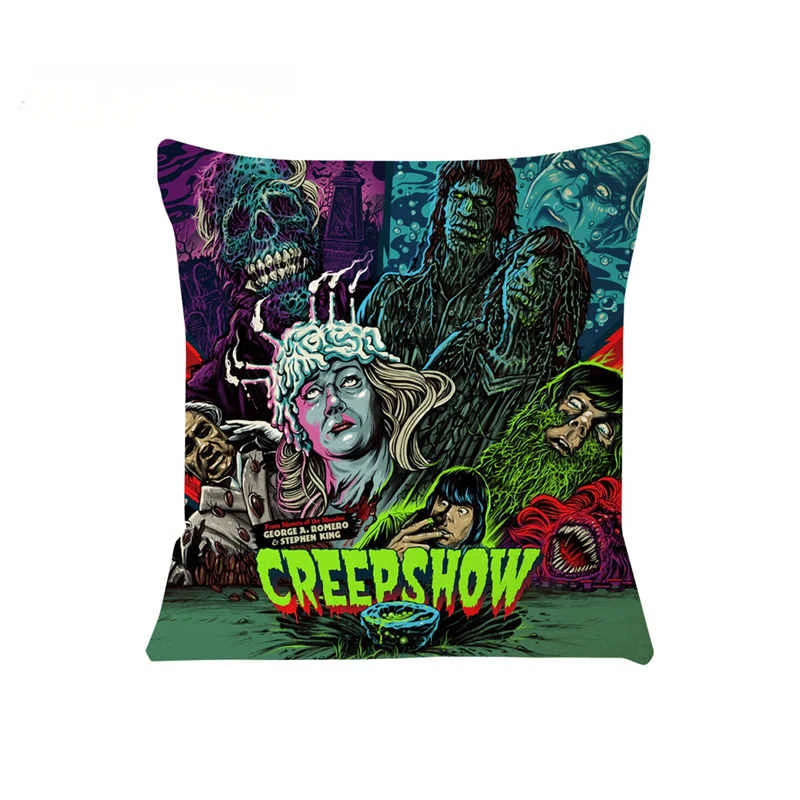 Creepshow Just Cushion for Sofa Pillowcase Cover Car Seat Throw Pillowcase 45X45cm For Home Decorative