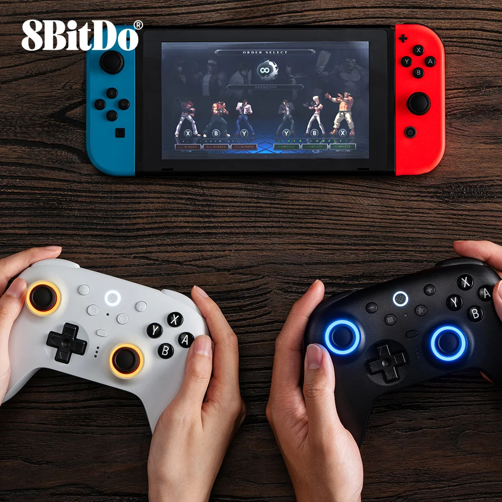 

8BitDo Ultimate 2 Bluetooth Controller Switchable Hall Effect Triggers, Vibration and Motion Control for Switch/Switch 2 Windows