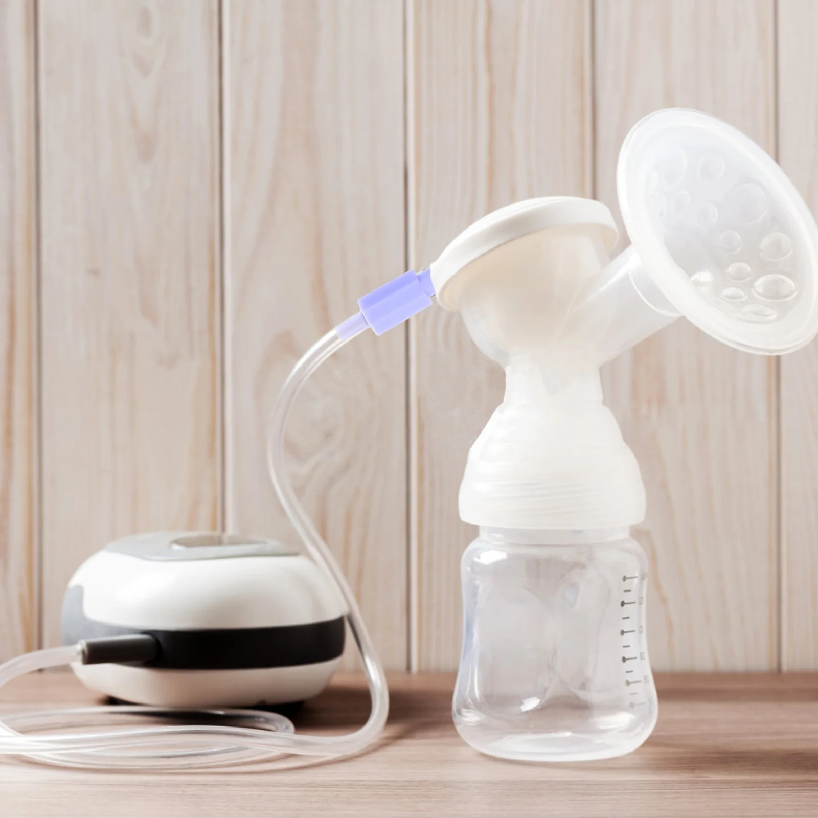 

10Pcs Wide Compatibility Electric Breastpump Parts Replacement Tubing Adapter Double Hose Connector for Manual and Electric