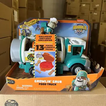 正版汪汪隊立大功毛毛和夥伴們咆哮美食餐車救援人偶,生日聖誕禮物 6 最佳銷售 廢墟和船員 - №3