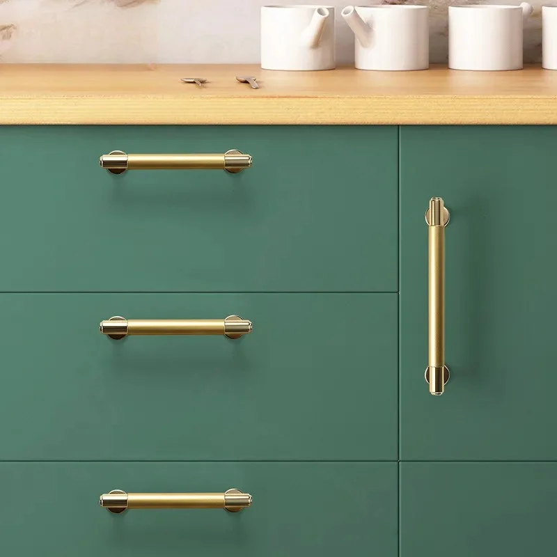 Modern Simple Extended Wardrobe Door Handle Aluminum Alloy High Grade Light Luxury Drawer Handle Kitchen Cabinet Door Handle