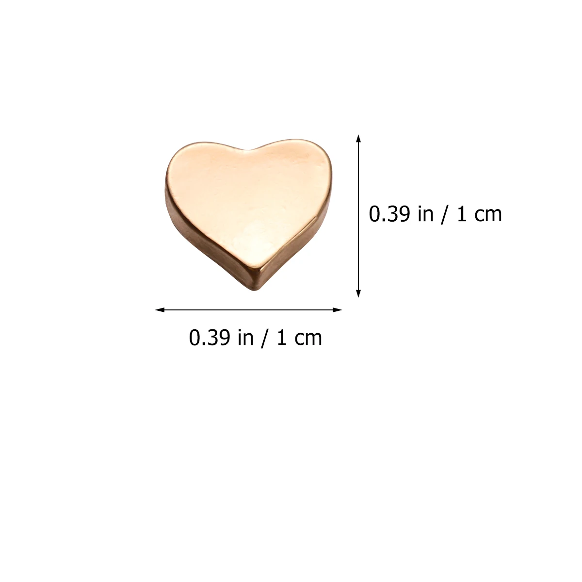 

20 шт., аксессуары для подвесок из сплава «сделай сам», ювелирные материалы в форме сердца для ожерелья, браслета, розовое золото, ручная работа, мастерство, подарок для вечеринки