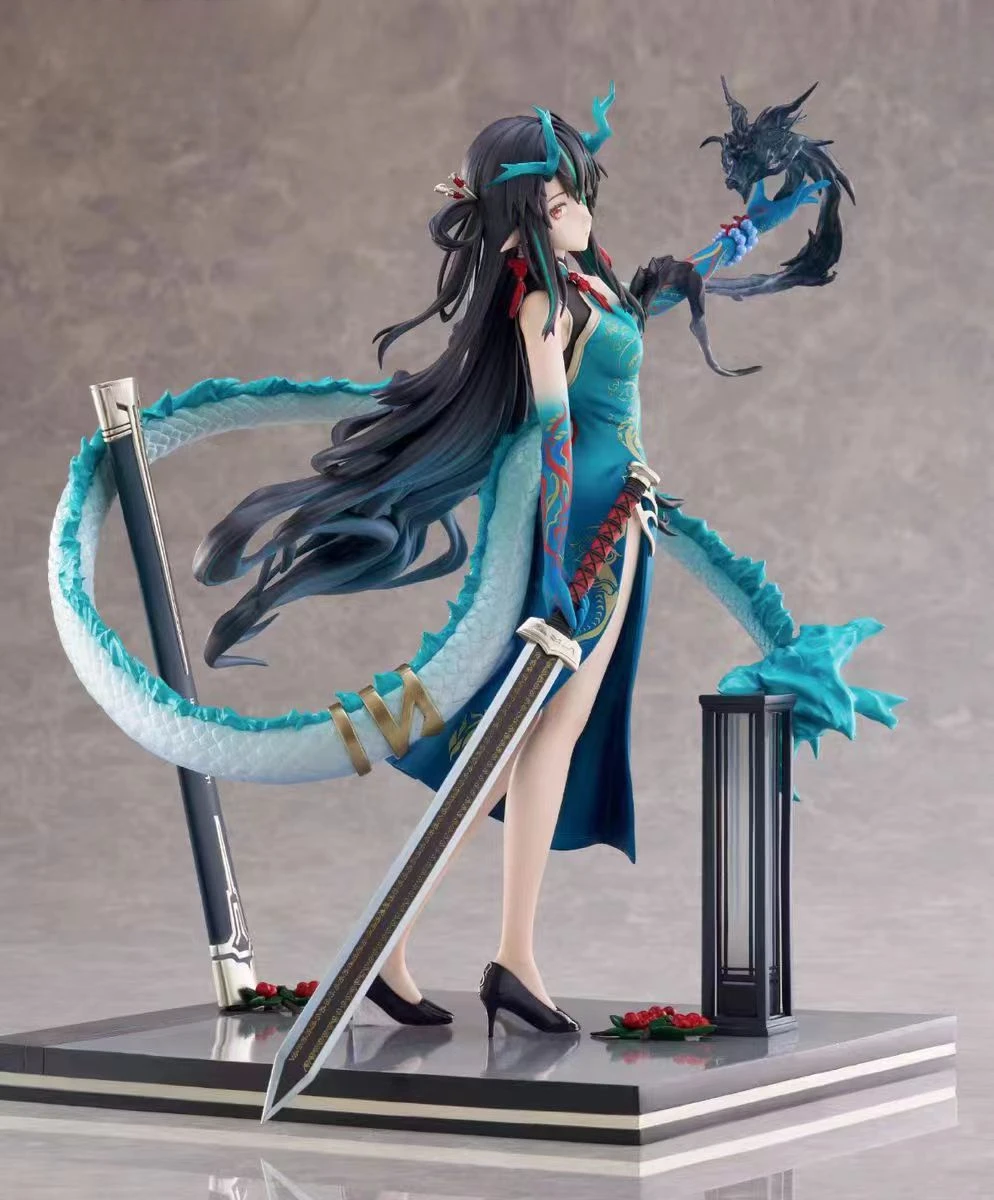 【Presale】Invitation Letter ‌Arknights Game Character Sculpture Dusk Action Figurals Anime Figurine Statue Figures Cartoon Collec