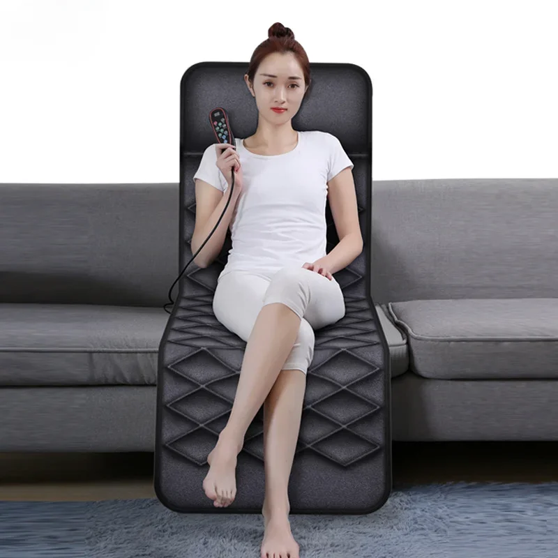 Massage Mattress Multi-functional Heating Airbag Kneading Vibration Wireless Portable Remote Control Cervical Massager