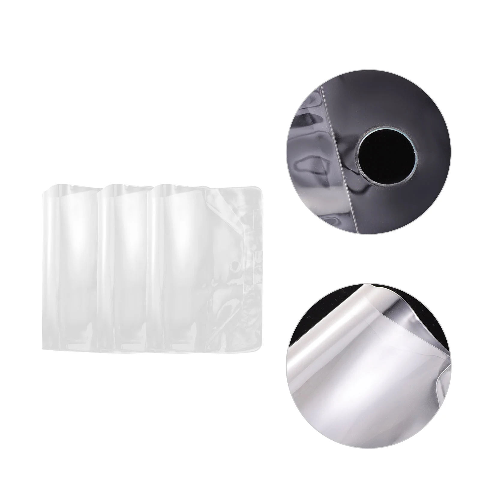 3 قطع من حافظة الكمبيوتر المحمول، طبقة شفافة، غطاء حماية مقاوم للغبار، معطف طالب من البلاستيك البلاستيكي العملي