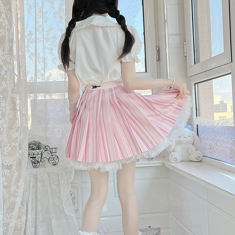 2023 nuova gonna tutu per ragazza Lolita sottoveste gioco di ruolo Party Ball tulle gonne puffy Fluffy Underskirt