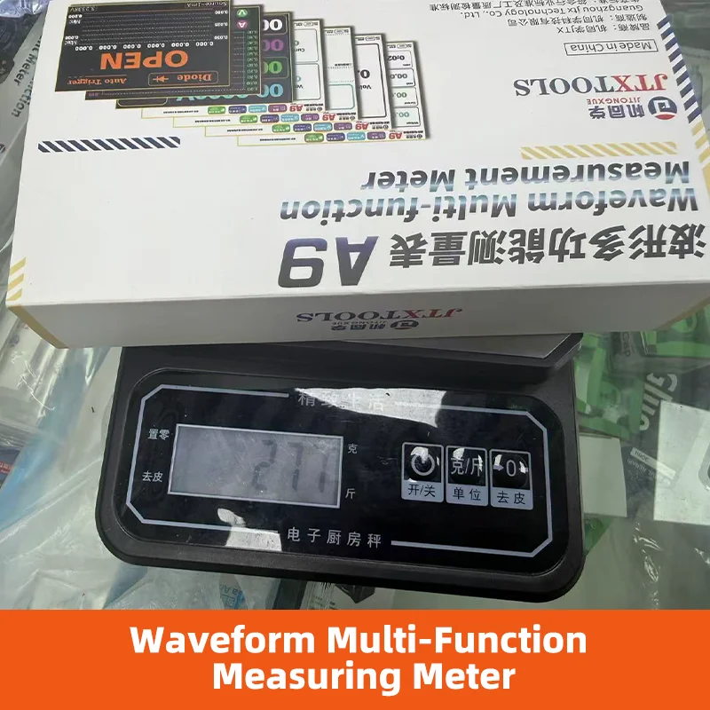

JTX A9 Curve Waveform Multifunction Meter 0-36V High Precision Ultra Fast Diode Scan 4 Inch HD Display