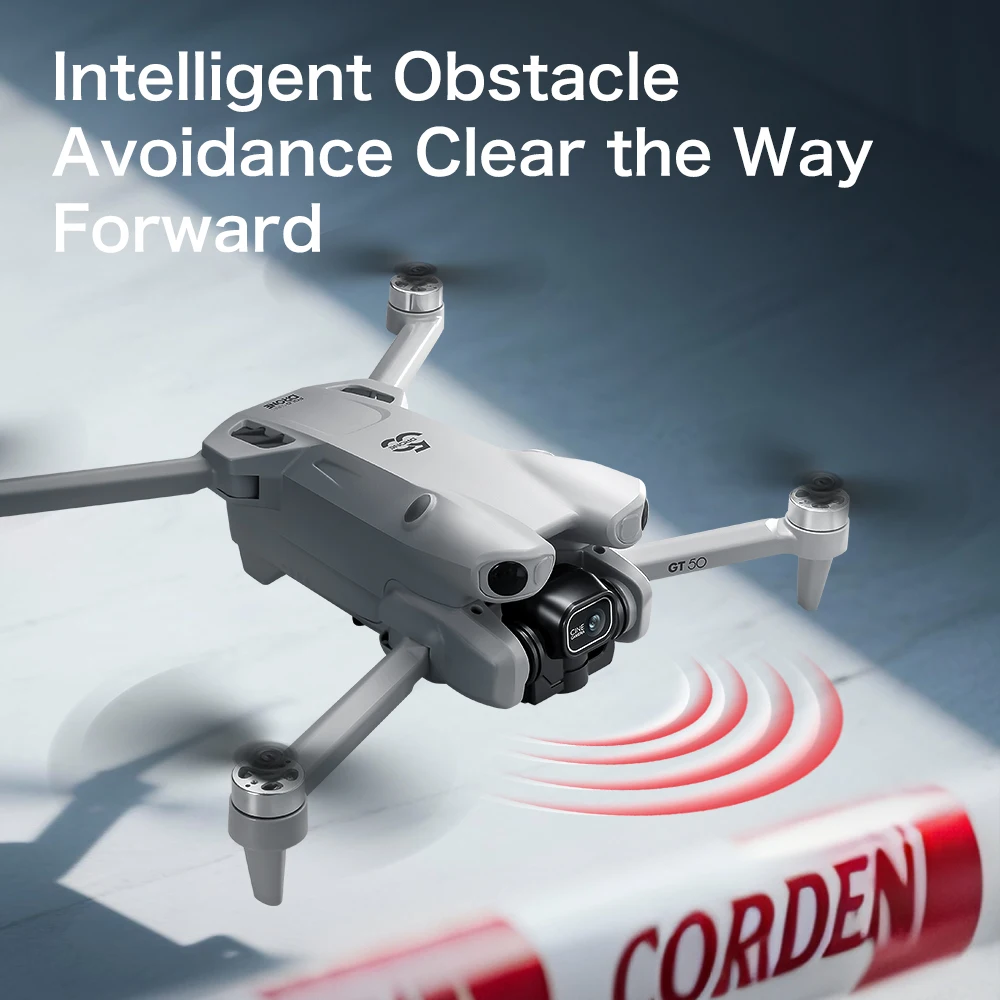 2025 Neue GT50 Drohne 4K mit Bildschirm Bürstenloser optischer Stream Positionierung Quadcopter mit Kamera FPV WIFI Anfänger Flugzeug Spielzeug Geschenk