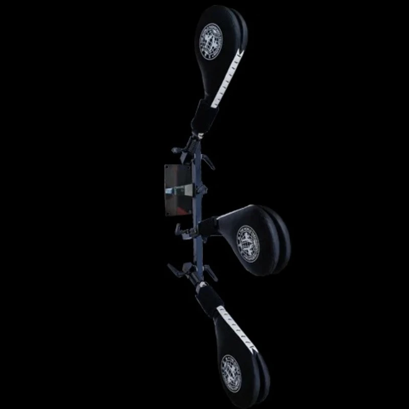 Taekwondo kick target multi-position foot target multi-functional training equipment triple target holder
