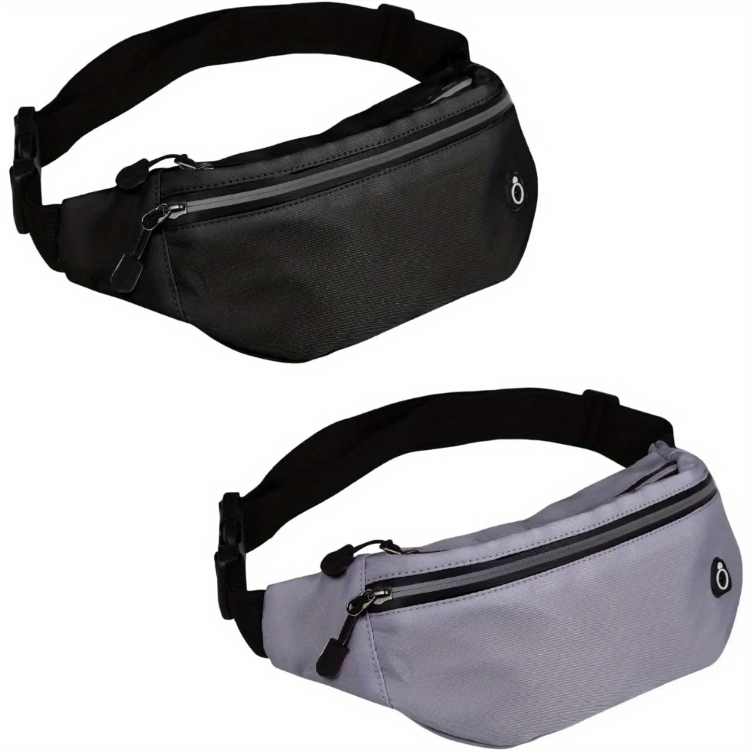 Waterproof Fanny Pack for Men Women, Sports Waist Bag for Travel Hiking Running - Durable Belt Bag