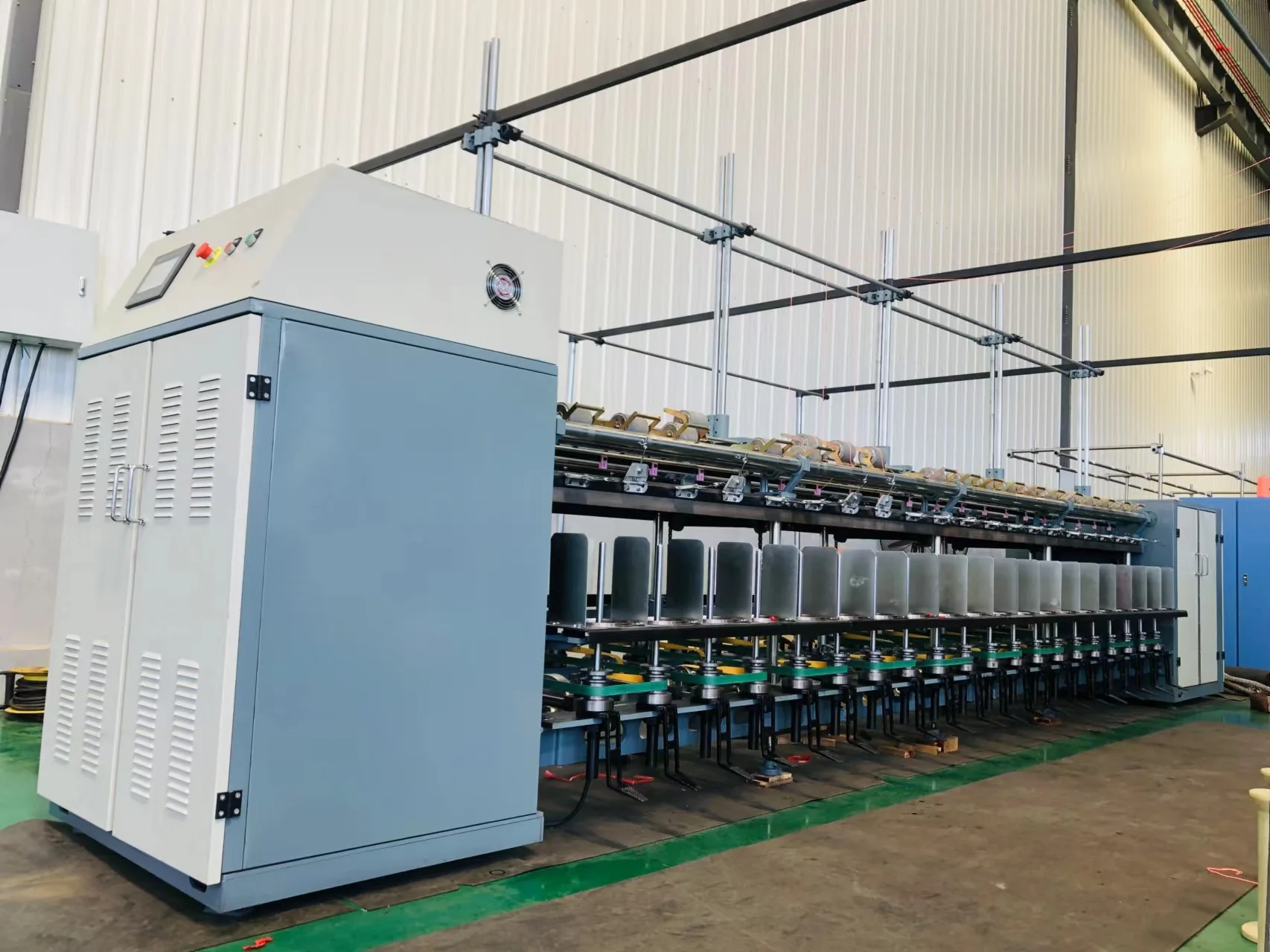 Complete Automatic Yarn Making Machine Ring Spinning Frame Textile Spinning Machinery