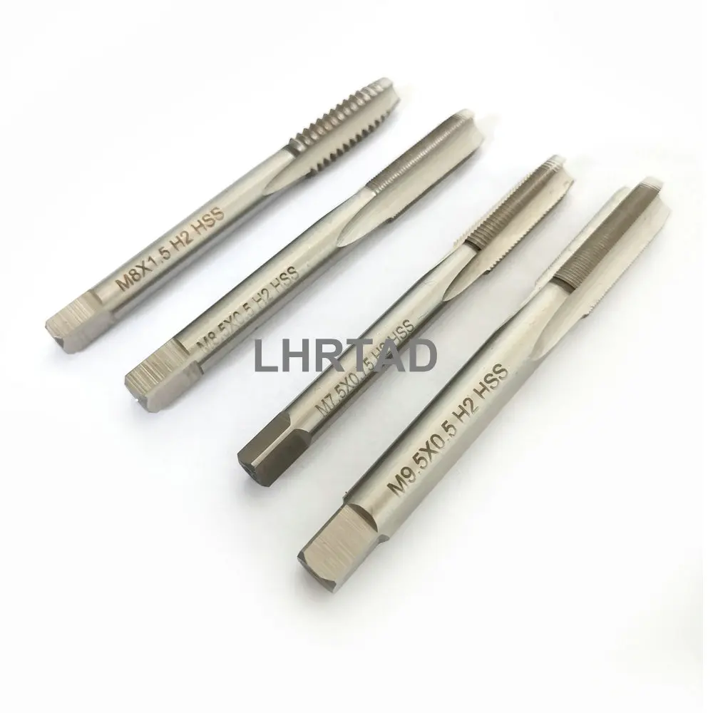 Right Hand HSS Straight flute thread Taps M6.5 M7.5 M8.5 M9.5 M10 Metric Pitch Straight Flutes tap M7.5X0.75 M8.5X0.5 M9.5X1 M10