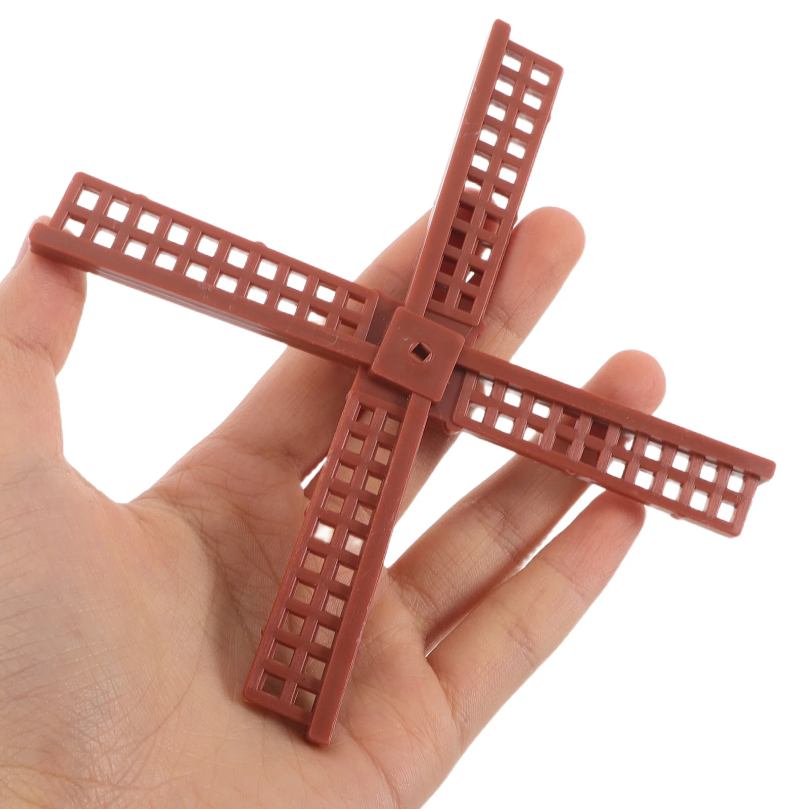 

10Pcs Plastic Windmill Leaves Mini Rotating Blades for Garden Windmill Replacement Outdoor Decorative Yard Accessories