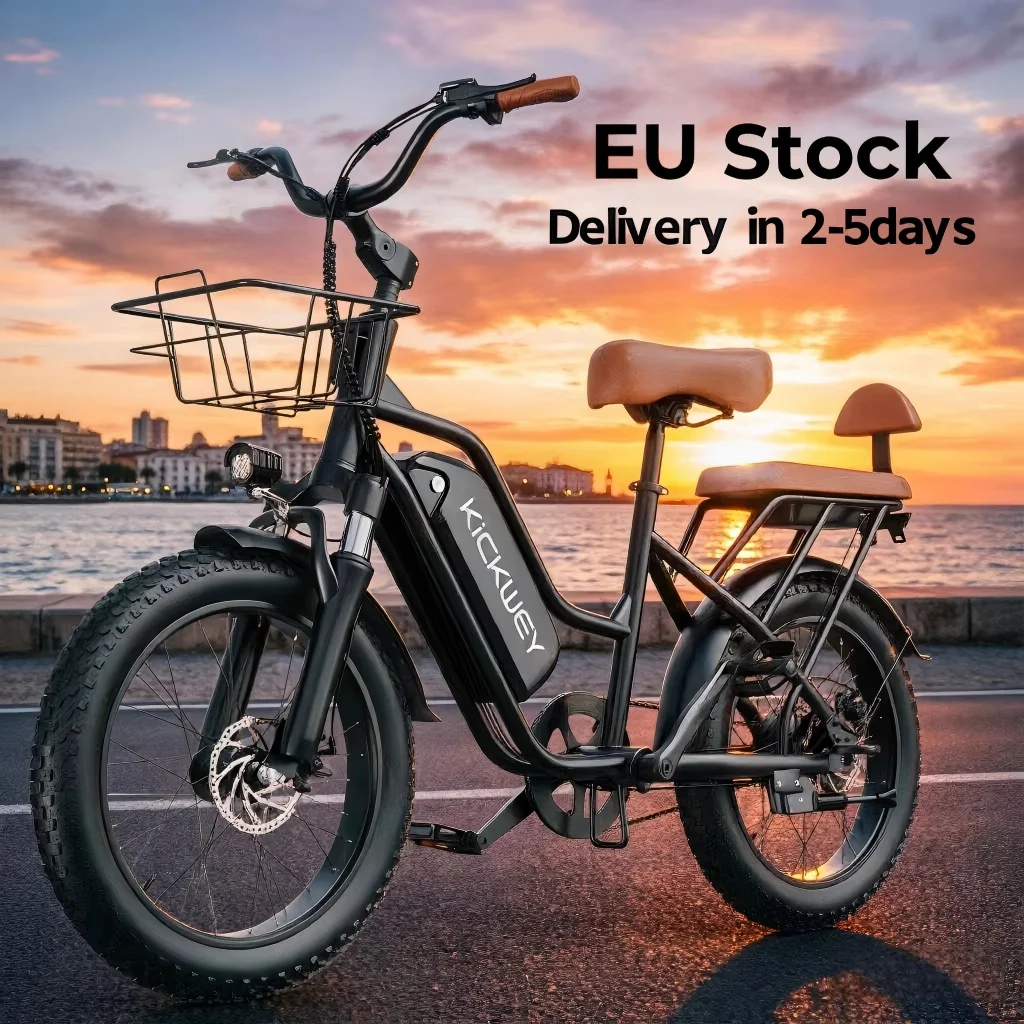 Vélo électrique Kickwey LD20 48V 20Ah, moteur 750W, vitesse 45 km/h et 7 vitesses, vélo électrique pour adultes, autonomie 80-100 km, pneus larges 20 pouces, vélo de route électrique, vélo électrique