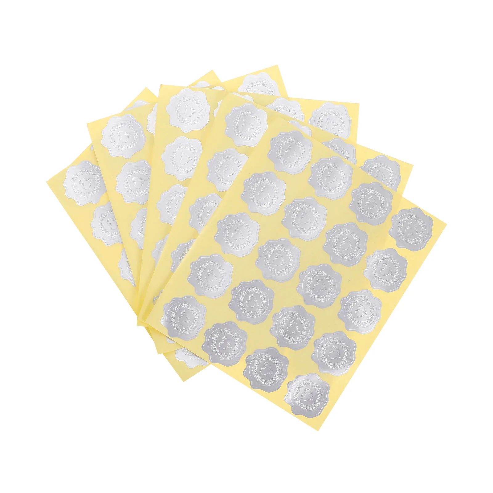 Multi-Function Seal Stickers 5 Sheets Premium Sealing Supply For Envelope Gift Bag Diy Crafts Decorative Dot Stickers