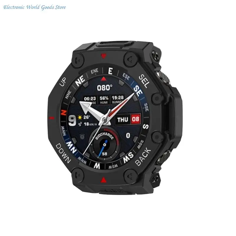A3PD Comfort Wear Half Wrap Housing Case Guard For 48mm Watch Easy to Install and Remove