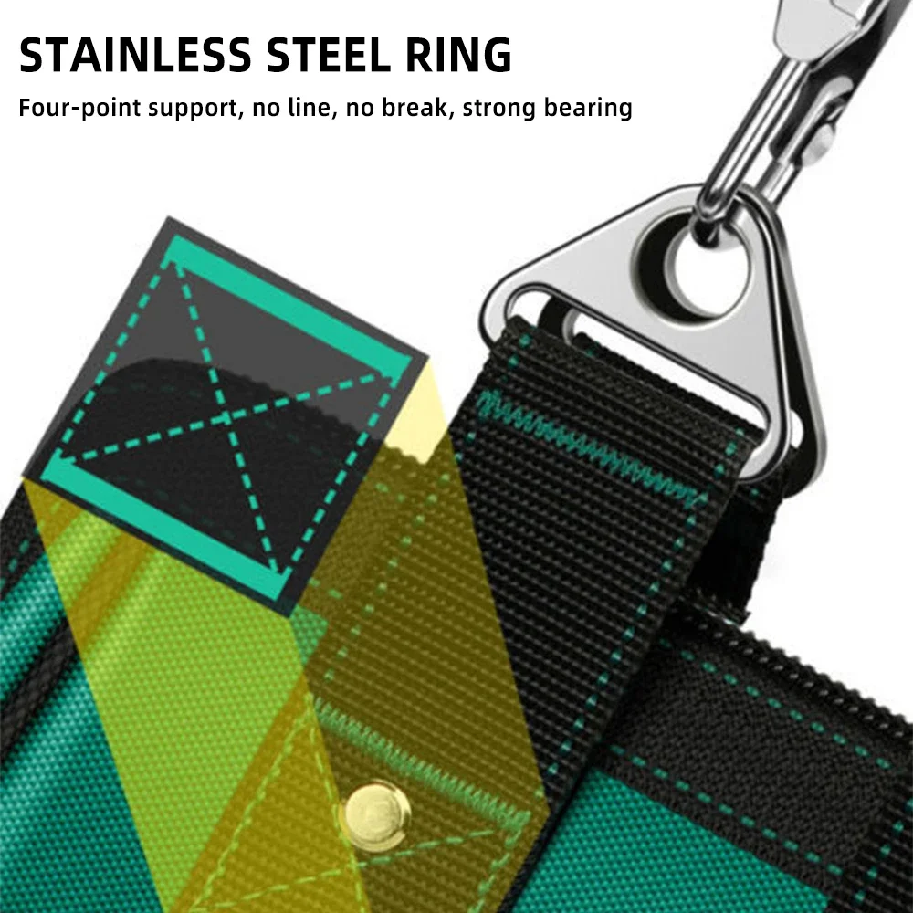 Multi-function Tool Kit Thickened Electrician Carpenter Oxford Cloth Waterproof and Wear-resistant Maintenance Storage Bag