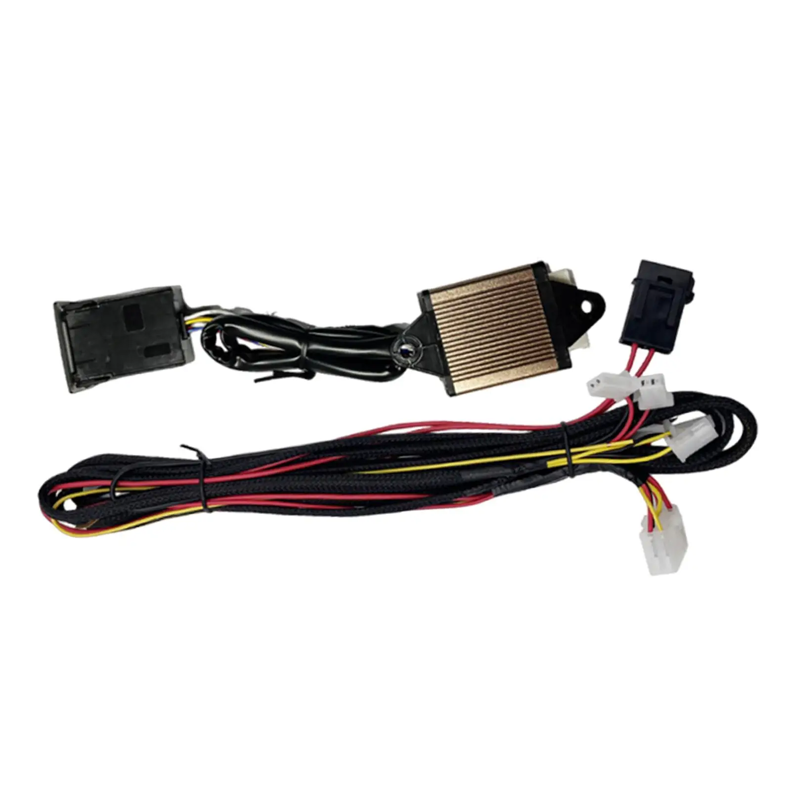 

Переключатель подогрева автомобильного сиденья с двумя ручками, замена, надежный, стабильный, аксессуар для автомобиля, переключатель подогрева сиденья/подушки сиденья