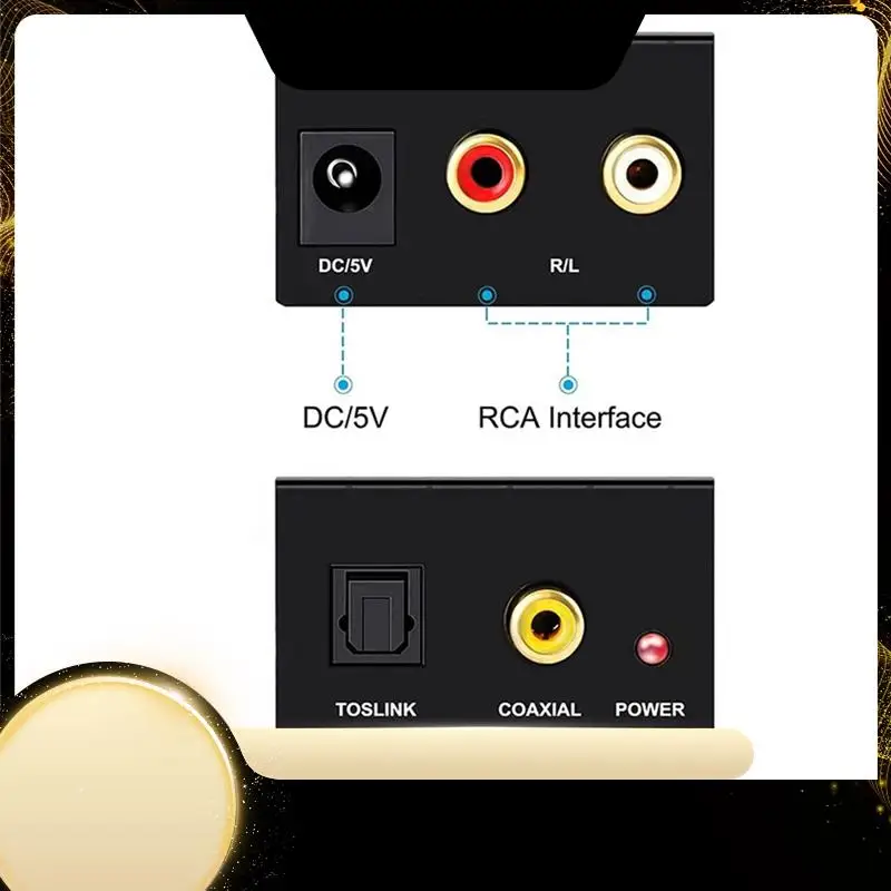

Аудиоконвертер цифровой аудиоконвертер усилитель декодер оптический коаксиальный RCA Toslink аудио адаптер SPDIF адаптер для телевизора