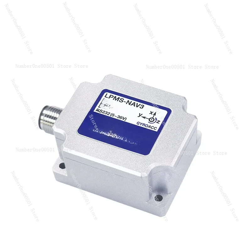 LPMS-NAV3 RS232 metal waterproof 6-axis high-precision heading angle sensor, gyroscope IMU