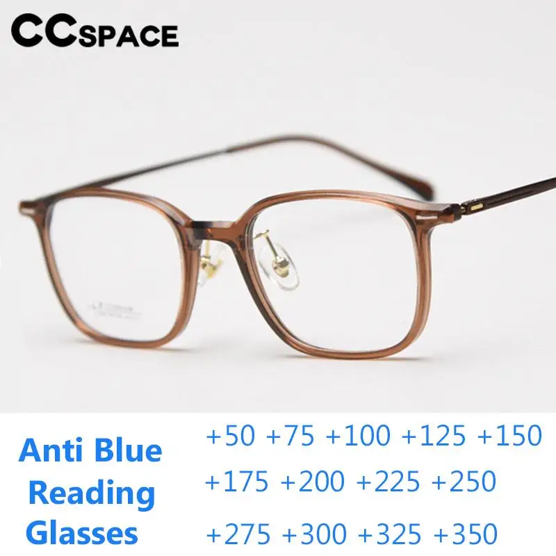 

B57538 Comfortable Ultralight Anti Blue Light Reading Glasses Vintage Optical Presbyopia Eyeglasses +50+100+150+200+250+300+350