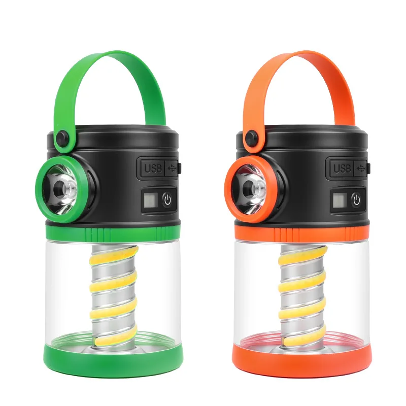 Portable LED Camping Lantern Hiking & Fishing Multi-Functional Tent Lamp with Battery Powered view 5