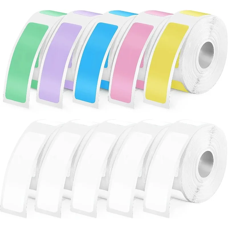 Thermal Label Sticker Tape 12mm X 40mm Compatible with Phomemo Label Printer Thermal Labeling Material for Business Supplies