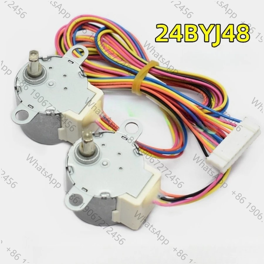 24BYJ48 is suitable for conditioner double pendulum blade wind guide motor synchronous sweeping leaf motor 0010402433A